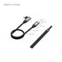 SmallRig Cavo dati USB-C (dritto) a USB-C (angolato) 35 cm 20 Gbps PD100W