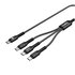 SmallRig Cavo di alimentazione USB-C 3 in 1