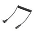 SmallRig Cavo di prolunga LANC a spirale da maschio a femmina da 2,5 mm