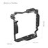 SmallRig Gabbia per Panasonic LUMIX S1R II / S5 II / S5 IIX / G9 II con impugnatura portabatteria DMW-BG1 / DMW-BG2
