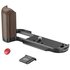 SmallRig Impugnatura a forma di L in legno per FUJIFILM X-T50 - Nera
