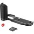 SmallRig Impugnatura a forma di L in silicone per FUJIFILM X-T50 - Nero