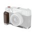 SmallRig Impugnatura a L in legno per FUJIFILM X100VI / X100V (argento)