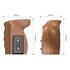 SmallRig Impugnatura in legno a sgancio rapido per fotocamere serie Z CAM E2