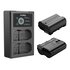 SmallRig Kit batteria e caricabatteria doppio per EN-EL15