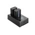 SmallRig Kit batteria e caricabatteria NP-FW50