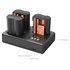 SmallRig Kit batteria e caricabatterie triplo per Nikon EN-EL15c