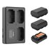 SmallRig Kit batteria e caricabatterie triplo per Sony NP-FZ100