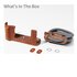 SmallRig Kit custodia in pelle per FUJIFILM X-E5 Marrone