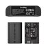 SmallRig Kit di ricarica DUAL per Canon LP-E6NH con 2 Batterie Incluse