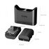 SmallRig Kit di ricarica DUAL per Canon LP-E6P con 2 Batterie Incluse
