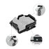SmallRig Kit gabbia a sgancio rapido HawkLock per Panasonic LUMIX GH7 / GH6