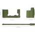 SmallRig Kit mezza custodia in pelle verde per FUJIFILM X-T50