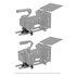SmallRig Kit piastra di montaggio universale Arca-Swiss regolabile in altezza
