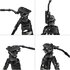 SmallRig Kit treppiede video con contrappeso FreeBlazer in fibra di carbonio AD-Pro8