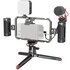 SmallRig Kit Video All in One per smartphone con gabbia, mini treppiede, LED e microfono