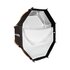SmallRig LA-O65 Softbox ottagonale a chiusura rapida 65cm con griglia a nido d'ape