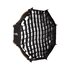 SmallRig LA-O65 Softbox ottagonale a chiusura rapida 65cm con griglia a nido d'ape