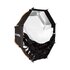 SmallRig LA-O65 Softbox ottagonale a chiusura rapida 65cm con griglia a nido d'ape