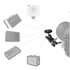 SmallRig Mini braccio magico con testa a sfera universale