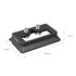 SmallRig Piastra a sgancio rapido Arca-Type per DJI RS 2 / RSC 2 / RS 3 / RS 3 Pro / RS 4 / RS 4 Pro Gimbal