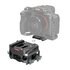 SmallRig Piastra base leggera con doppio morsetto per asta da 15 mm (versione in lega di magnesio)