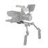 SmallRig Piastra di base universale LWS con doppio morsetto per asta da 15mm