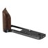 SmallRig Piastra di montaggio a L con impugnatura in legno per FUJIFILM GFX100RF Nero