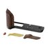 SmallRig Piastra di montaggio a L con impugnatura in legno per FUJIFILM GFX100RF Nero