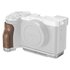 SmallRig Piastra di montaggio a L con impugnatura in legno per Sony Alpha 7C II / Alpha 7CR
