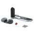 SmallRig Piastra di montaggio a L con impugnatura in silicone per FUJIFILM X-M5 Silver