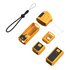 SmallRig Silicone Case Kit for DJI Osmo Pocket 3 (BumbleBee Edition) STANDARD