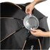 SmallRig LA-O90 Softbox ottagonale a chiusura rapida 90cm con griglia a nido d'ape