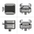 SmallRig Supporto a sgancio rapido HawkLock H18 con slitta