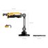 SmallRig Supporto ammortizzatore con ventosa edizione BumbleBee