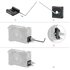 SmallRig Supporto per attacco Cold Shoe anti-torsione