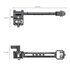 SmallRig Supporto per monitor regolabile per stabilizzatori cardanici portatili DJI, Zhiyun e Moza selezionati