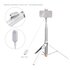 SmallRig Treppiede con bastone per selfie ST30 One-Touch Deploy Bianco