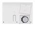 Soehnle Sense Safe 100 Bilancia Quadrato Bianco
