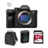 Sony Alpha 7 IV Body + Zaino + NP-FZ100 Premium + SD 64GB V90 300MB