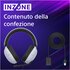 Sony INZONE H3 Auricolare A Padiglione Giocare Nero, Bianco