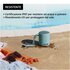 Sony SRS-XB100 - Speaker Wireless Bluetooth, portatile, leggero, compatto, da esterno, da viaggio, resistente IP67 impermeabile e antipolvere, batteria da 16 ore, cinturino versatile, chiamate in vivavoce – Arancio