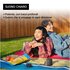 Sony SRS-XB100 - Speaker Wireless Bluetooth, portatile, leggero, compatto, da esterno, da viaggio, resistente IP67 impermeabile e antipolvere, batteria da 16 ore, cinturino versatile, chiamate in vivavoce - Nero