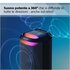 Sony SRS-XV800 - Altoparlante wireless per feste con potente audio a 360° e MEGA BASS - 25 ore di durata della batteria, portatile, per interni ed esterni, illuminazione, karaoke - nero