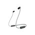 Sony WI-C100 Auricolare Wireless In-ear Bluetooth Nero