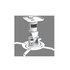 SOPAR 23067 supporto per proiettore Soffitto Bianco