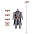 Spin Master DC Comics BATMAN Personaggio Batman Deluxe Battle Strike con suoni in scala 30 cm