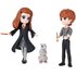 Spin Master Wizarding World Set Amicizia Ron e Ginny Weasley con mascotte, bambole articolate 7.5cm