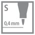 STABILO OHPen universal permanent, 10 Pack marcatore permanente 841/40
