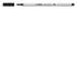 STABILO Pen 68 brush marcatore Medio Nero 1 pezzo(i)